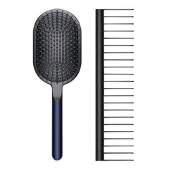 A Photo Of Dyson-Designed Paddle Brush and Detangling Combo for Smooth and Tangle-Free Hair!