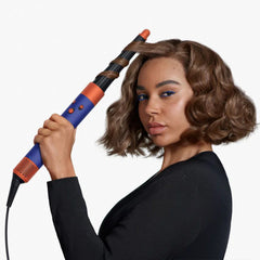 A Photo Of Dyson HS08 Airwrap i.d.™ Multi-Styler and Dryer with Diffuser - Curly+Coily (Vinca Blue/Topaz)