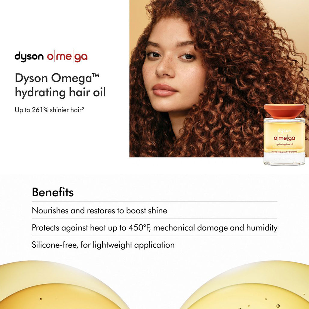 A Photo Of Dyson Omega Hydrating Hair Oil