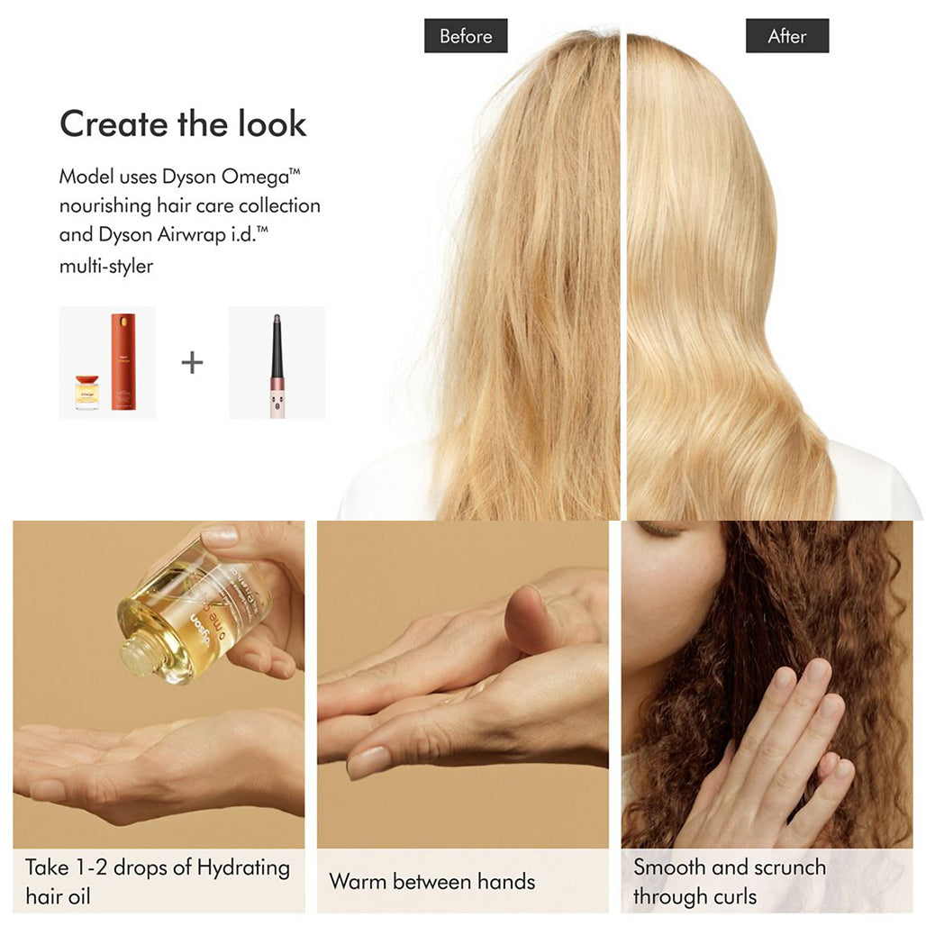 A Photo Of Dyson Omega Hydrating Hair Oil