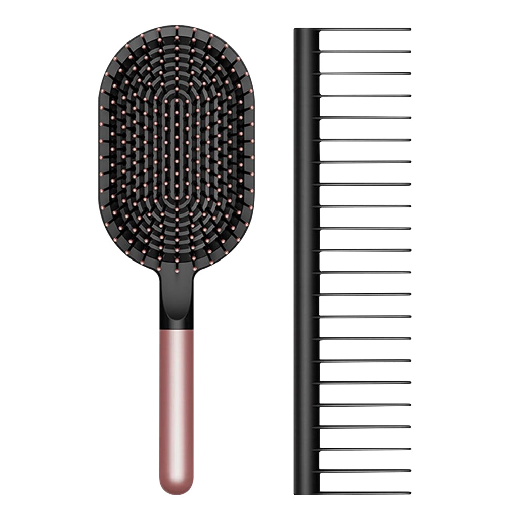 A Photo Of Dyson-Designed Paddle Brush and Detangling Combo for Smooth and Tangle-Free Hair!