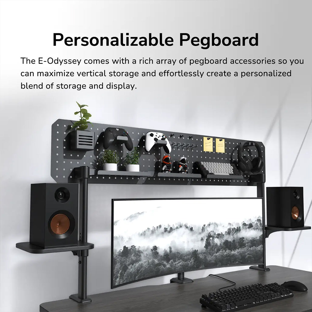 A Photo Of Cougar E-Odyssey Electric Gaming Desk