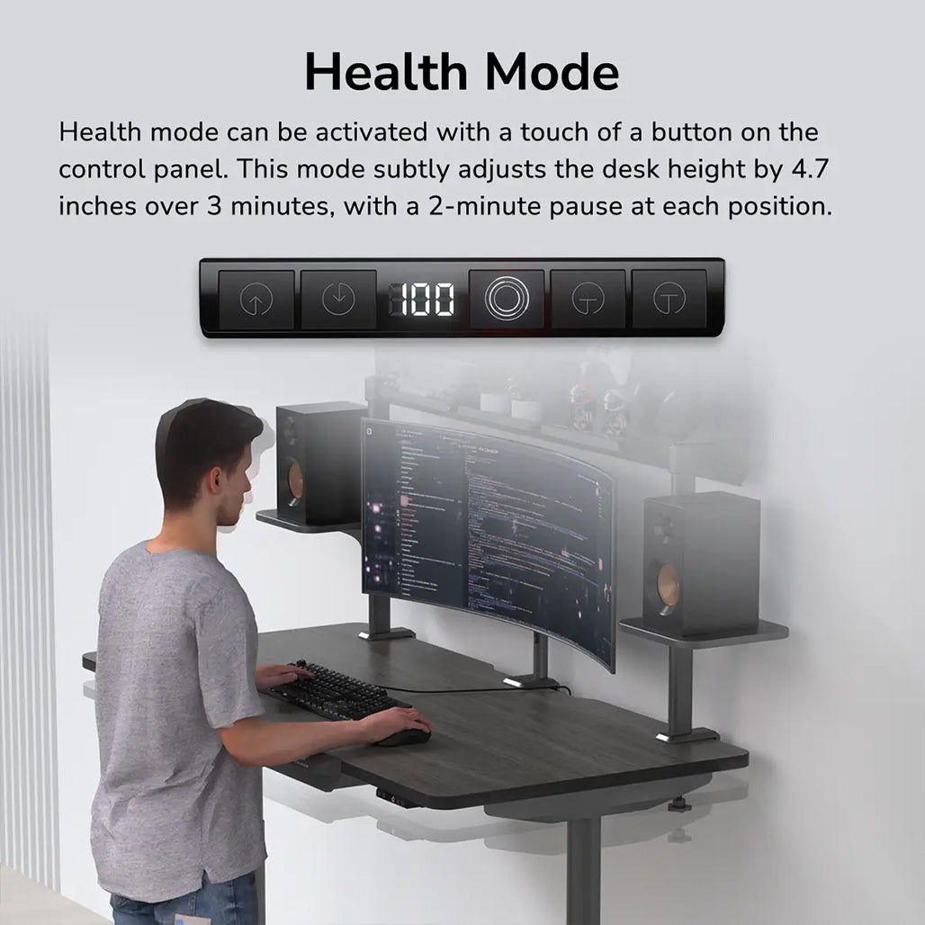 A Photo Of Cougar E-Odyssey Electric Gaming Desk