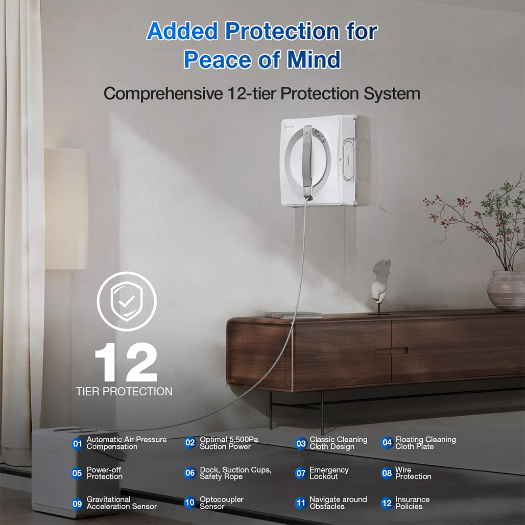 A Photo Of ECOVACS WINBOT W2 Pro Omni - Robotic Window Cleaner
