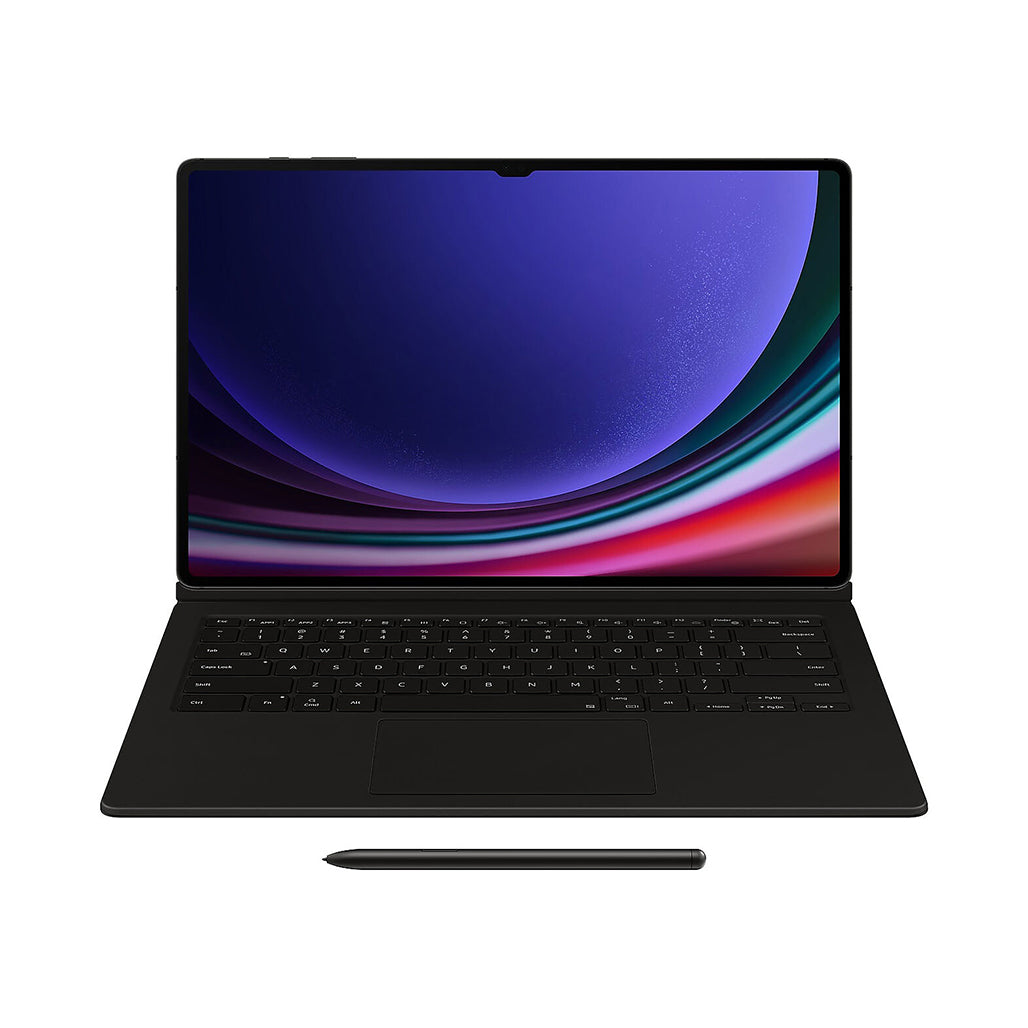 A Photo Of Samsung Galaxy Tab S9 Ultra Book Cover Keyboard - Black | Full-Size Keyboard, DeX Mode, Magnetic Design
