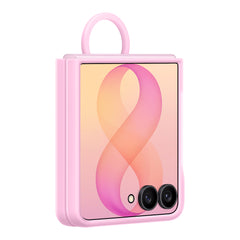 A Photo Of Samsung Galaxy Z Flip8 Silicone Ring Magnet Case