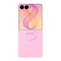 A Photo Of Samsung Galaxy Z Flip8 Silicone Ring Magnet Case