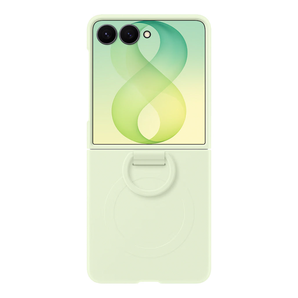 A Photo Of Samsung Galaxy Z Flip8 Silicone Ring Magnet Case