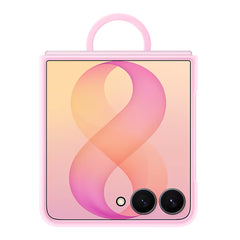 A Photo Of Samsung Galaxy Z Flip8 Silicone Ring Magnet Case