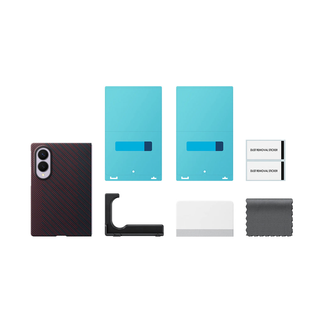 A Photo Of Samsung Galaxy Z Fold8 Carbon Magnet Case