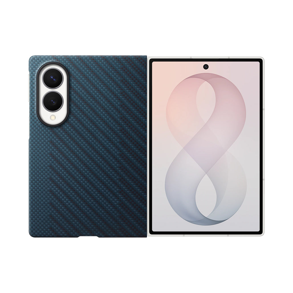 A Photo Of Samsung Galaxy Z Fold8 Carbon Magnet Case