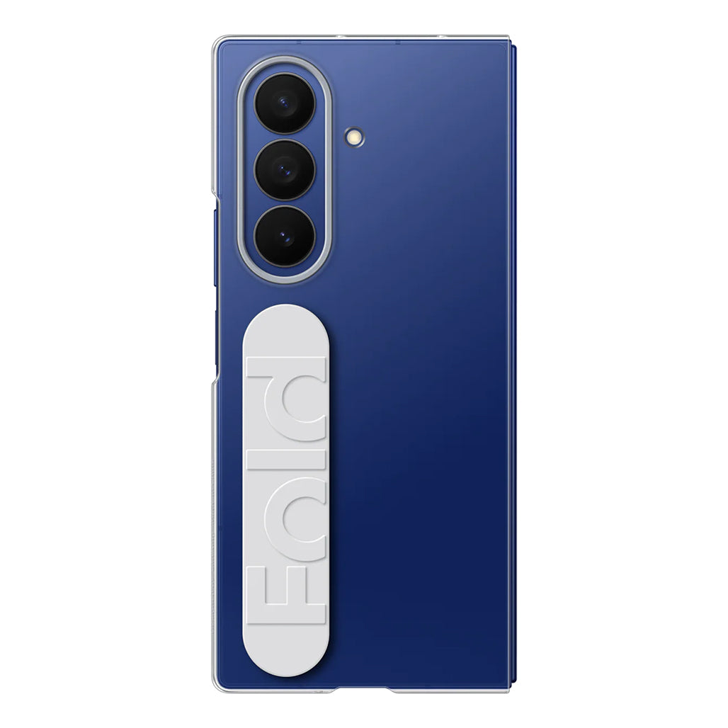 A Photo Of Samsung Galaxy Z Fold7 Clear Grip Case - EF-QF966CTEGWW