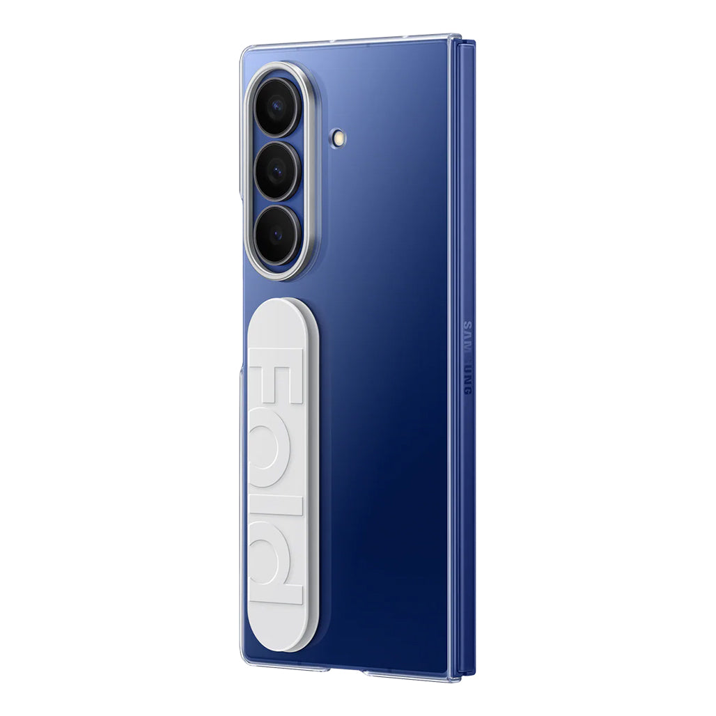 A Photo Of Samsung Galaxy Z Fold7 Clear Grip Case - EF-QF966CTEGWW