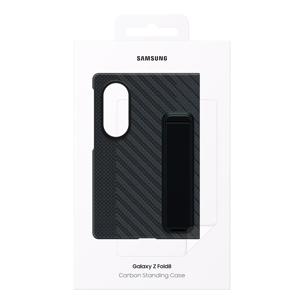 A Photo Of Samsung Galaxy Z Fold8 Carbon Standing Case