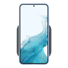 A Photo Of Samsung 15W Wireless Charger Pad P2400 with TA – Fast Charging Pad with Built-In Cooling, LED Indicator, and Galaxy & iPhone Compatibility