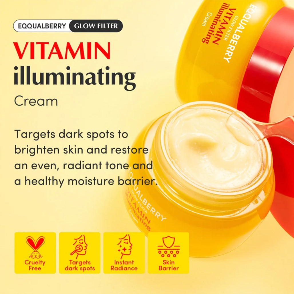 A Photo Of EQQUALBERRY Vitamin illuminating Cream