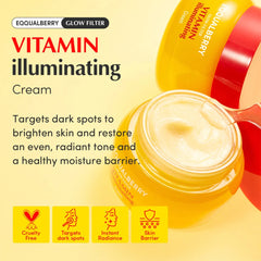 A Photo Of EQQUALBERRY Vitamin illuminating Cream
