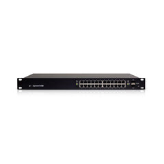 A Photo Of Ubiquiti EdgeSwitch 24 PoE (250W) – High-Capacity Layer 2/3 PoE Switch with 24 Gigabit Ports and 2 SFP Ports