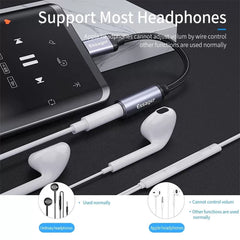 A Photo Of Essager USB Type-C to 3.5mm Jack Aux Audio Headphone Adapter
