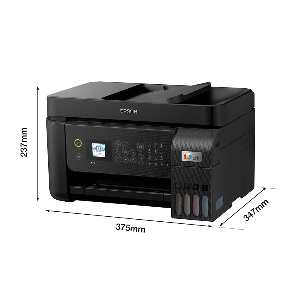 A Photo Of Epson EcoTank L5290 A4 Wi-Fi All-in-One Ink Tank Printer with ADF | High Efficiency, Low-Cost Printing Solution