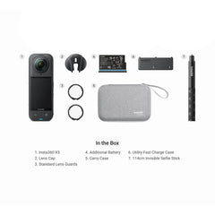 A Photo Of Insta360 X5 8K - 360° Action Camera with AI Low-Light