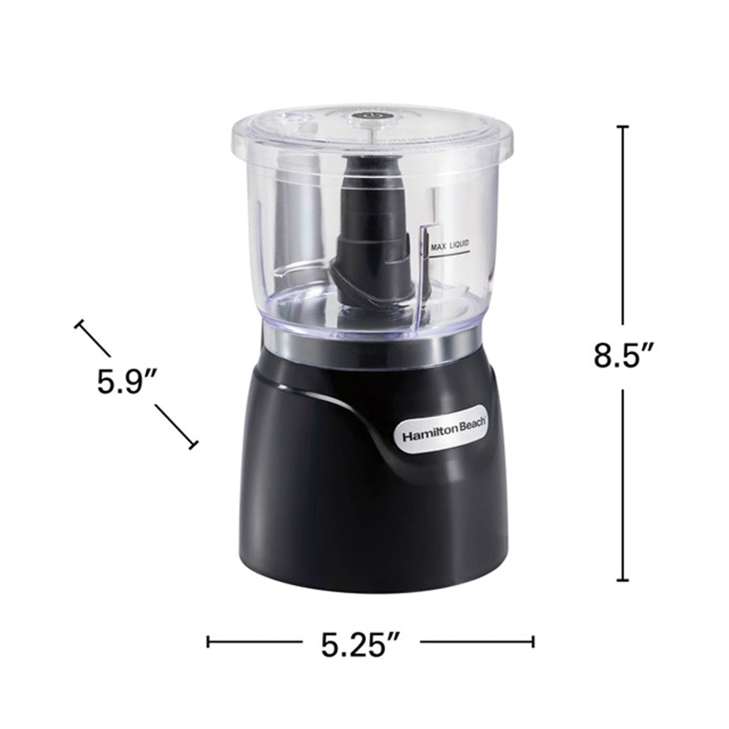 A Photo Of Hamilton Beach Stack & Press™ Electric Mini Food Processor - 72850