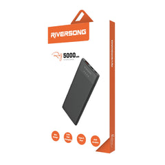 A Photo Of Riversong PowerBank Ray 05 5000mAH - PB01