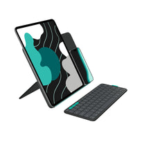 Logitech Flip Folio Case with Detachable Multi-Device Bluetooth Keyboard for iPad Pro & Air 11-Inch