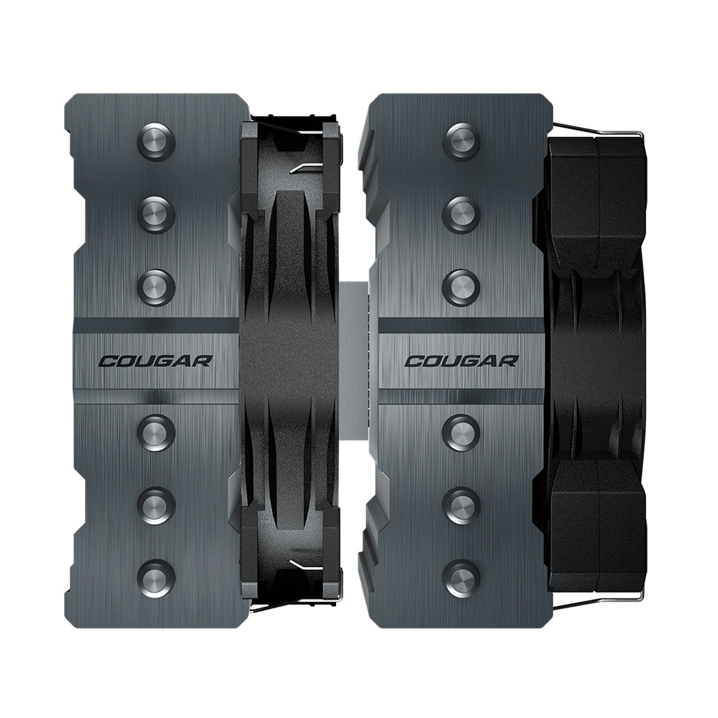 A Photo Of COUGAR FORZA 135 Dual Tower Air Cooler – High-Performance Cooling for AMD and Intel CPUs