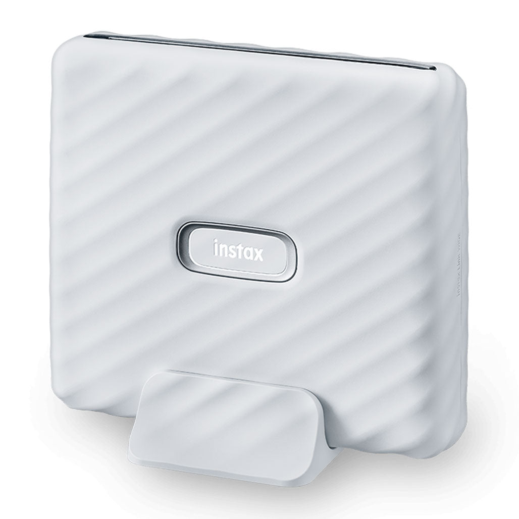 A Photo Of Fujifilm Instax Wide Link - Smartphone Printer Photo Kit – White
