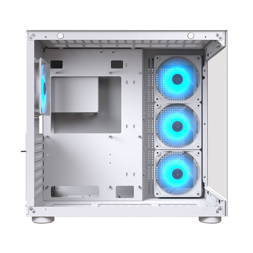 A Photo Of Cougar FV150 RGB | Dual-Chamber Mid-Tower with ARGB and High GPU Support