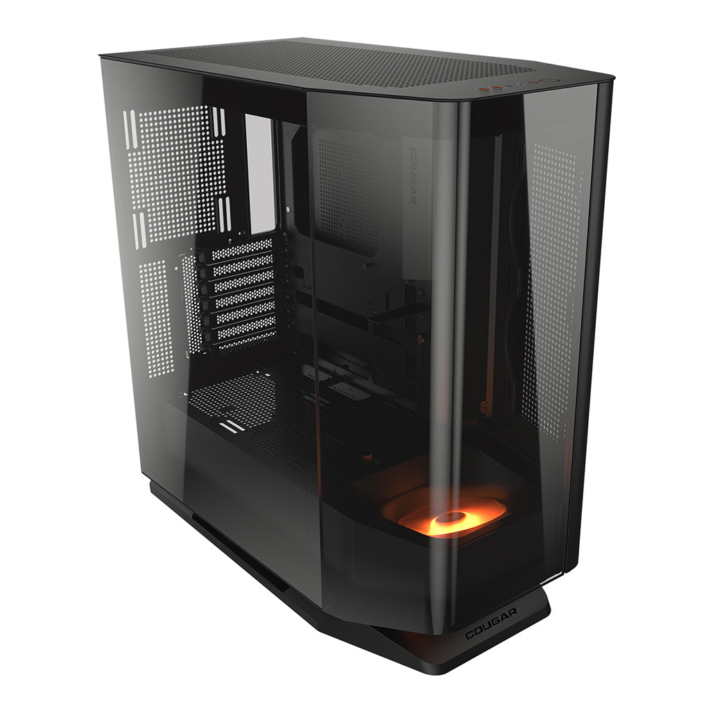 A Photo Of Cougar FV270 Mid Tower Case: Premium Panoramic Design with Enhanced Cooling Performance