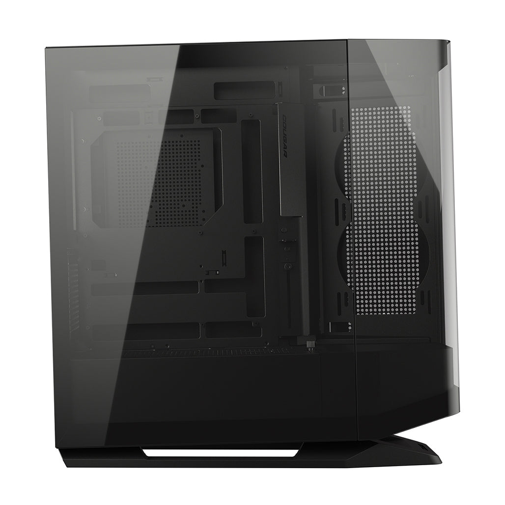 A Photo Of Cougar FV270 Mid Tower Case: Premium Panoramic Design with Enhanced Cooling Performance