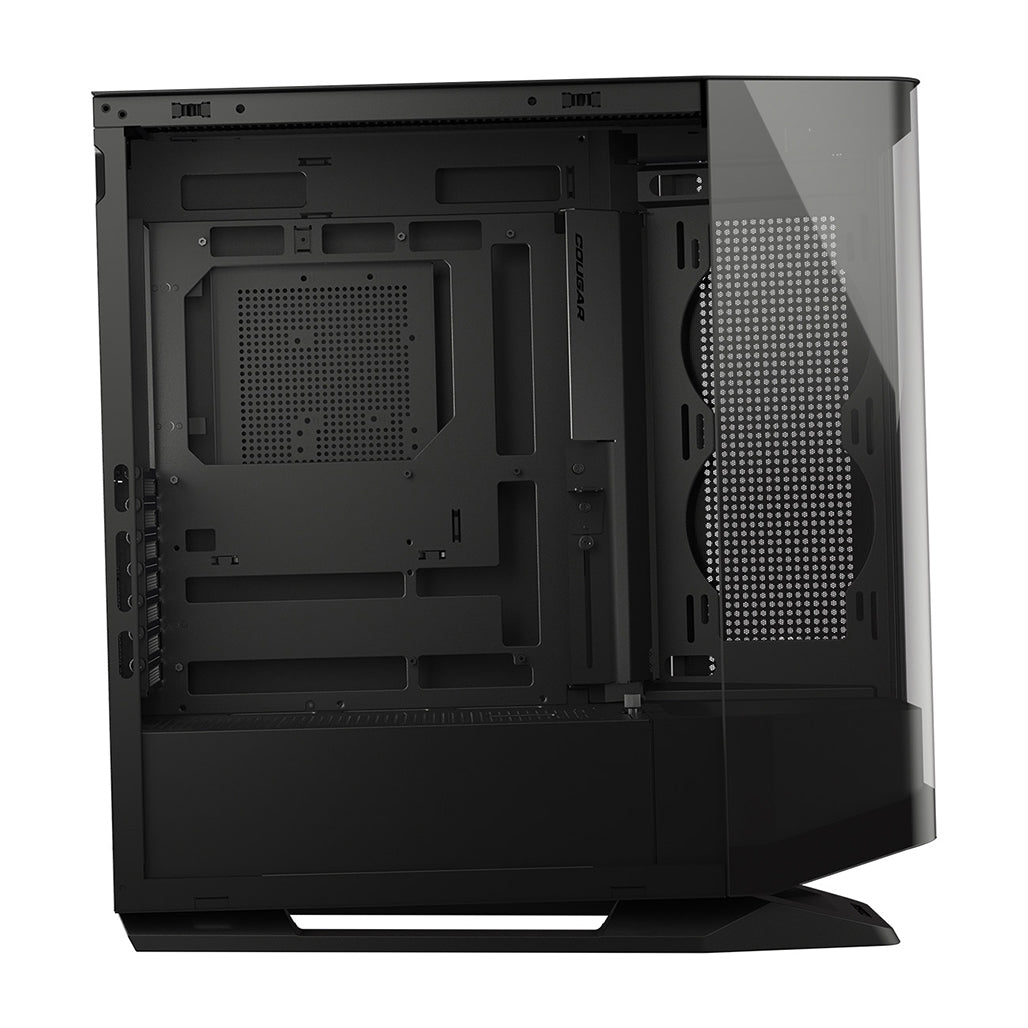 A Photo Of Cougar FV270 Mid Tower Case: Premium Panoramic Design with Enhanced Cooling Performance