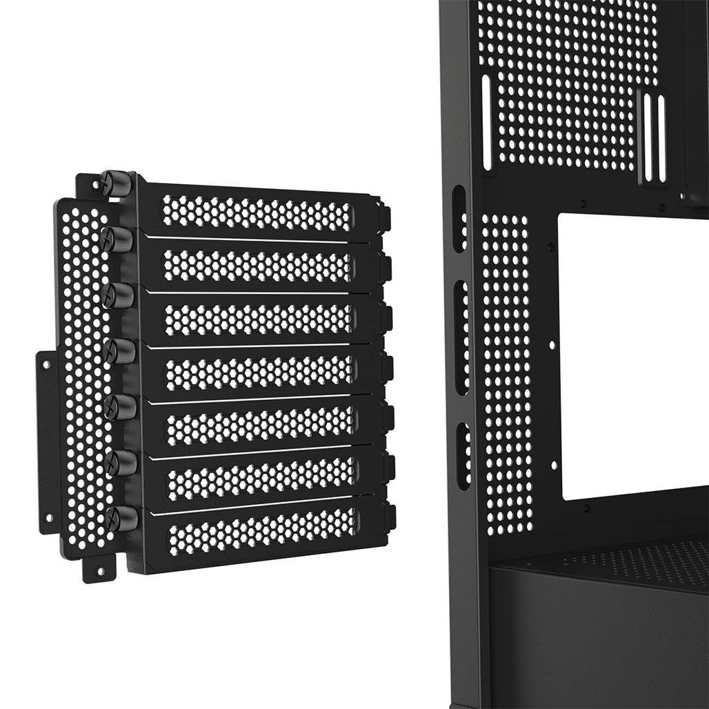 A Photo Of Cougar FV270 Mid Tower Case: Premium Panoramic Design with Enhanced Cooling Performance
