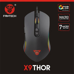 A Photo Of Fantech X9 THOR - RGB Gaming Mouse
