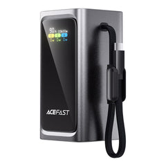 A Photo Of AceFast M33 20000mAh Power Bank PD100W Fast Charging with Built-In USB-C Cable