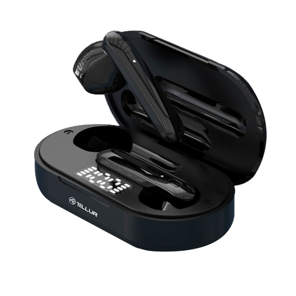 A Photo Of Tellur Flip - Bluetooth True Wireless Earphones – Black