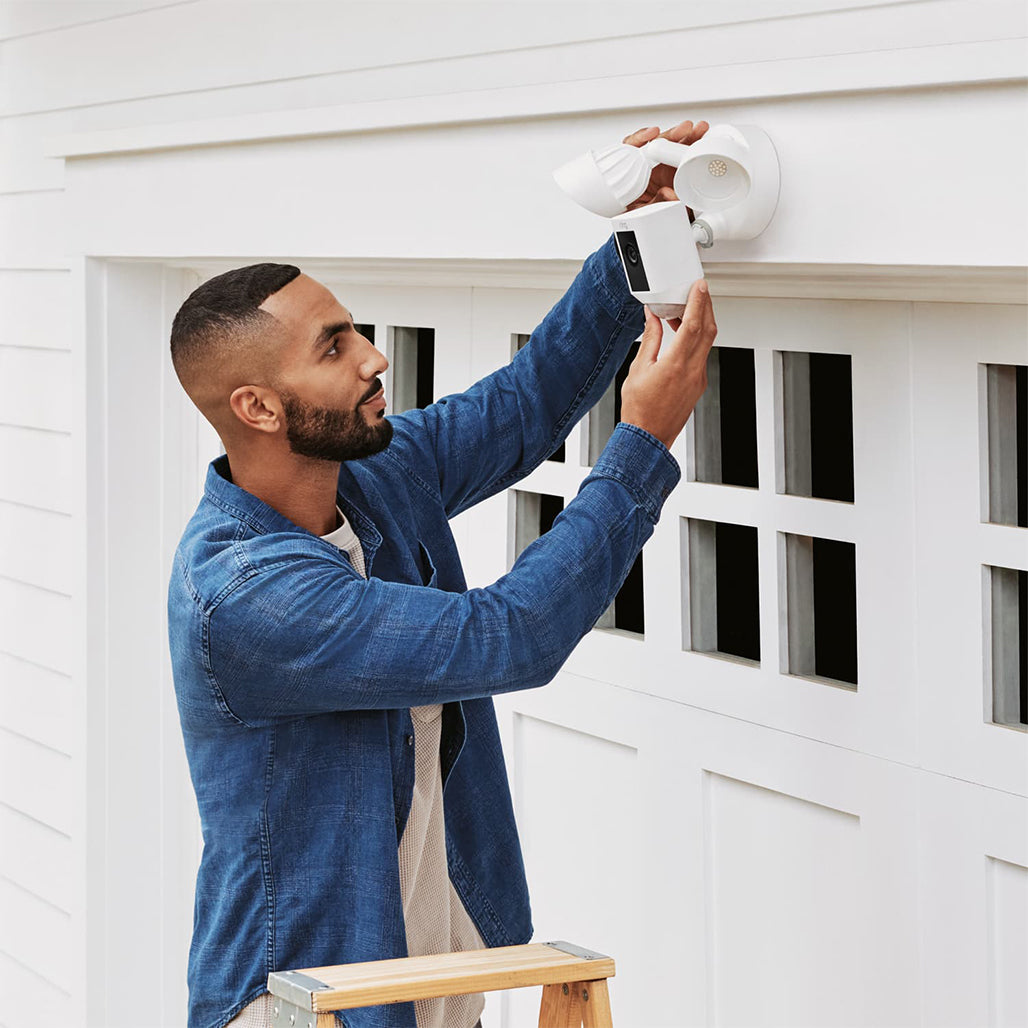 A Photo Of Ring Floodlight Cam Plus Wired – Smart Outdoor Security Camera
