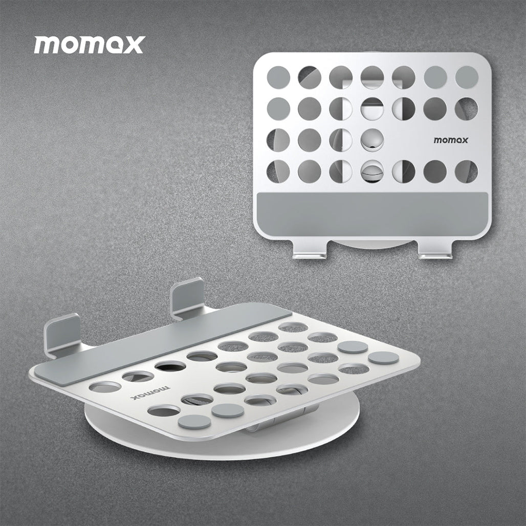 A Photo Of Momax Fold Stand Mila - Rotatable Tablet Stand with 360° Rotation and Heat Dissipation