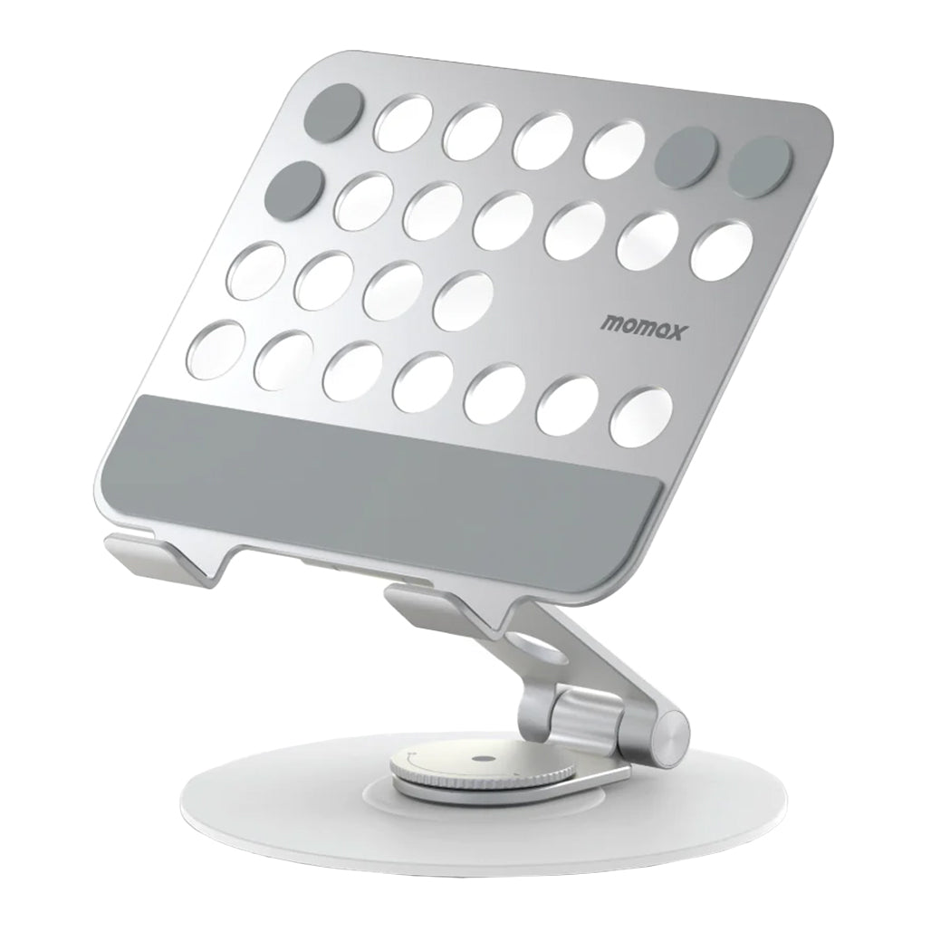 A Photo Of Momax Fold Stand Mila - Rotatable Tablet Stand with 360° Rotation and Heat Dissipation