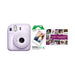 A Small Photo Of Fujifilm Instax Mini 12 Instant Camera Bundle with Film Pack & DIY Idea Booklet's Color Variant