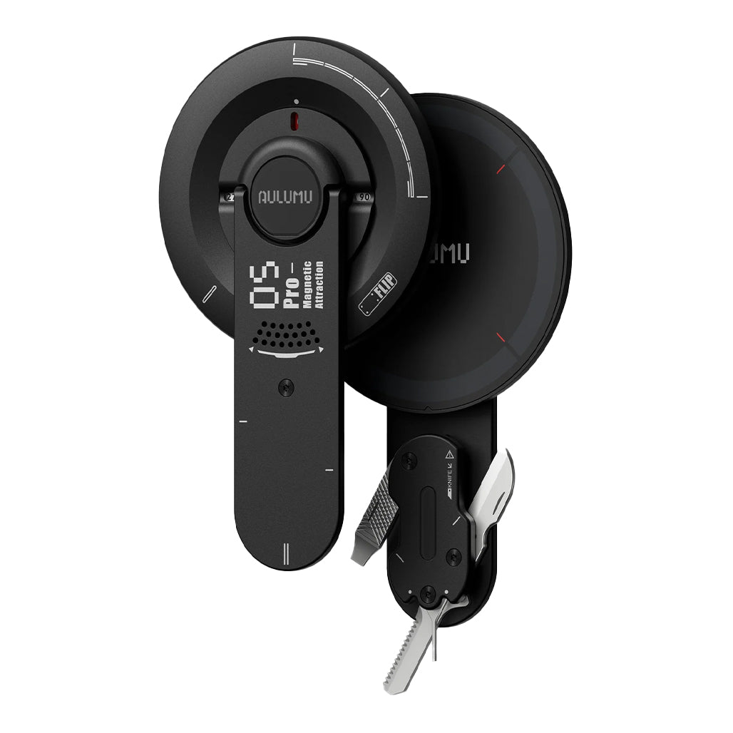 A Photo Of Aulumu G05 Pro Multi-Function MagSafe Kickstand with Built-In Mini Tool Kit