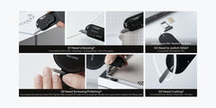 A Photo Of Aulumu G05 Pro Multi-Function MagSafe Kickstand with Built-In Mini Tool Kit