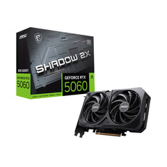 A Photo Of MSI GeForce RTX 5060 8G SHADOW 2X OC – DLSS 4, Ray Tracing, 8GB GDDR7 Graphics Card