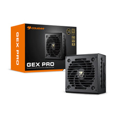 A Photo Of COUGAR GEX PRO 650W/750W/850W Power Supply – 80 PLUS Gold, PCIe 5.1 Support, HDB Fan, Fully Modular, Efficient & Silent Performance