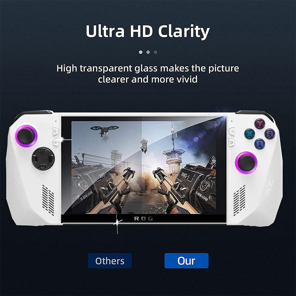 A Photo Of ASUS ROG Ally Screen Protector Tempered Glass Ultra HD 9H
