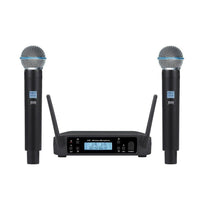 Shure GLXD4 Dual Channel UHF Wireless Microphone & Headset System