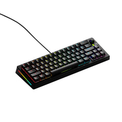 A Photo Of Glorious GMMK 3 75% Mechanical Gaming Keyboard with Arabic Keys – Red Switch, Hot-Swappable, RGB Backlit