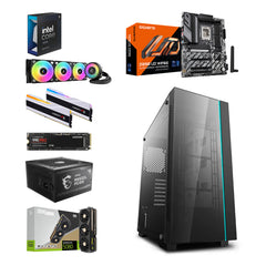 A Photo Of Gaming Desktop Setup: Core Ultra 9 285K - 64GB RAM - 2TB SSD - RTX 5080 16GB